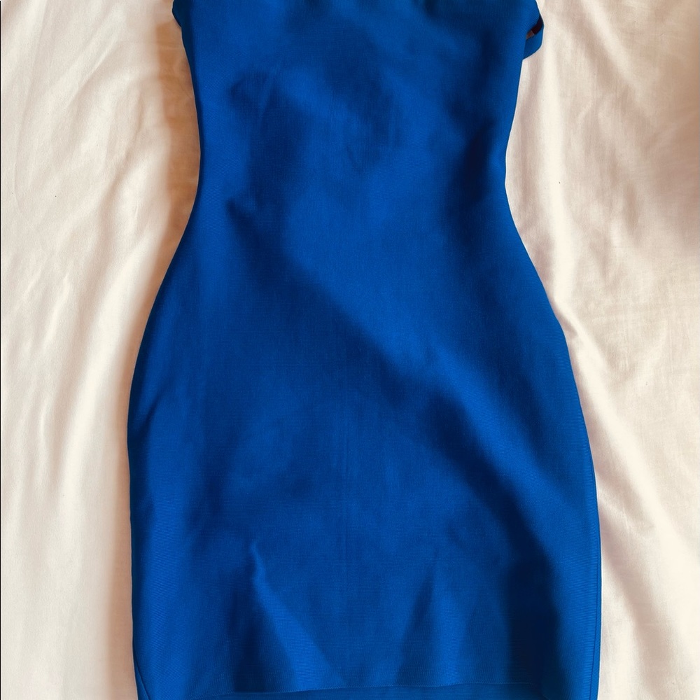 Blue dress